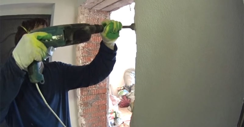 Узкий дверной проем