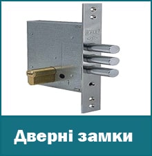Дверні замки для вхідних та міжкімнатних дверей